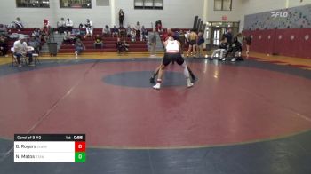 175 lbs Consi Of 8 #2 - Braxton Rogers, Cardinal Newman vs Nick Matos, St. Anthony's