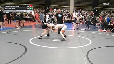 97 lbs Rr Rnd 7 - Charlie Atkinson, CTWHALE Orca - MSE vs Logan Russell, CTWHALE Beluga - MSE