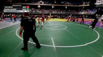 5A 145 lbs 3rd Place Match - Lily Doyle, Argyle vs Haleigh Oglesby, Canyon