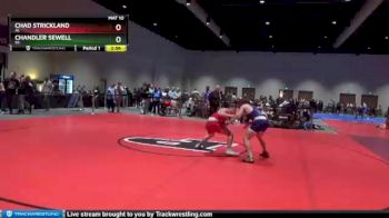 132 lbs Champ. Round 1 - Chad Strickland, AL vs Chandler Sewell, SC