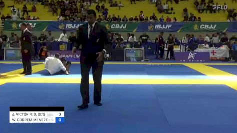 JOAO VICTOR R. S. DOS SANTOS vs WAGNER CORREIA MENEZES 2023 Brasileiro Jiu-Jitsu IBJJF