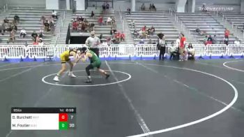 95 lbs Prelims - David Burchett, Whitted Trained Dynasty vs Maximus Foutier, Quest School Of Wrestling Elem