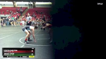 110 lbs Round 2 (4 Team) - Covyn Shelton, Donahue WA vs Brody Page, Team Gotcha