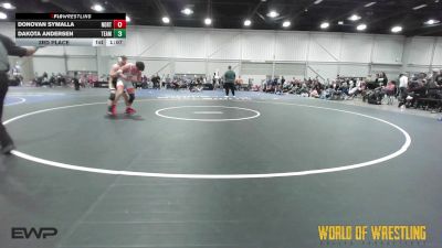 180 lbs 3rd Place - Donovan Symalla, Northern Colorado 14U vs Dakota Andersen, Team Dash 14U