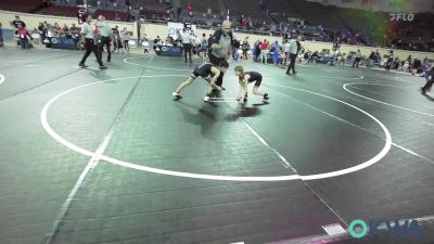 64 lbs Consolation - Emerson Rollings, Tulsa Blue T Panthers vs Brayden Reeves, Wyandotte Youth Wrestling