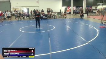 114 lbs Placement Matches (8 Team) - Austin Schield, Idaho vs Kelby Gosserand, Louisiana