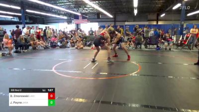 210 lbs Rr Rnd 2 - Danny Zmorowski, Lake Catholic vs James Payne, John Adams