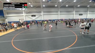 126 lbs Champ. Round 2 - Chanse Kilgore, Unattached vs Mason Langlois, Unattached