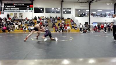 149 lbs Cons. Round 2 - Aiden Tornberg, Alma vs Ryan Foster, Ohio Northern