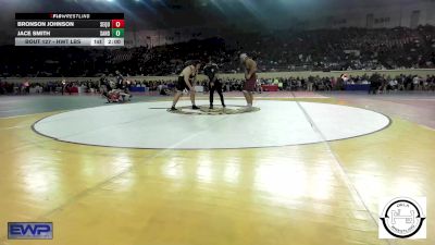 Round Of 32 - Bronson Johnson, Sequoyah Tahlequah JH vs Jace Smith, Sand Springs Jr High