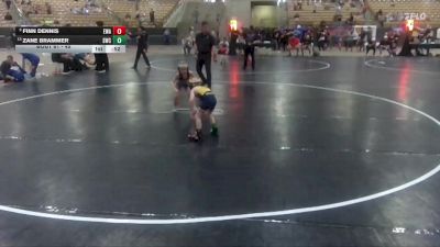 45 lbs 5th Place Match - Zane Brammer, Stampede Wrestling Club vs Finn Dennis, Elite Wrestling Academy
