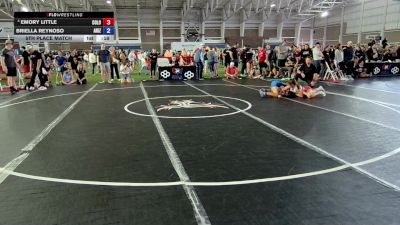 125 lbs 5th Place Match - Emory Little, Colorado vs Briella Reynoso, Arizona