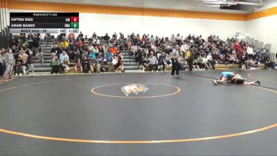 90 lbs Round 1 - Kipten Ries, Immortal Athletic WC vs Aram Banes, Hawkeye Wrestling Academy