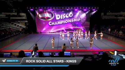 Rock Solid All Stars - KINGS [2022 L2 Junior - Small Day 1] 2022 American Cheer Power Tampa Showdown
