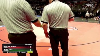 150 Class 3 lbs Champ. Round 1 - Hunter Adams, DeSoto vs Rome Tate, Whitfield