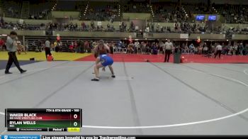 160 lbs Round 2 - Rylan Wells, BGC vs Waker Black, Big Game Wrestling Club