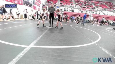 85 lbs Rr Rnd 4 - Stetsyn Prater, Tuttle Wrestling vs River Holcomb, Tecumseh Youth Wrestling