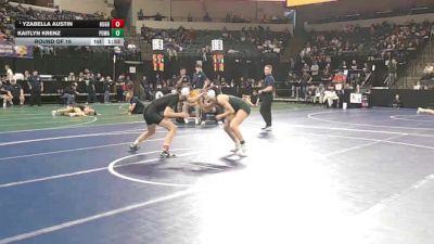 140 lbs Round Of 16 - Yzabella Austin, Hughson (SJ) vs Kaitlyn Krenz, Poway (SD)