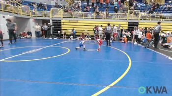 37 lbs 3rd Place - Kobe Haderer, Redskins Wrestling Club vs Lane Gregory, Harrah