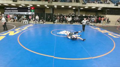 175 lbs Cons. Round 2 - Jake LaScala, Downers Grove (North) vs Colton Vaughn, Clifton Central