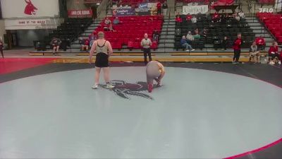 285 lbs 5th Place Match - Cody Ruiz, Quincy vs Jordan White, Northeastern Oklahoma A&M