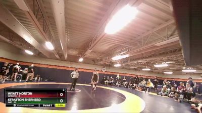 105 lbs Round 1 (4 Team) - Stratton Shepherd, JWC vs Wyatt Norton, Wasatch