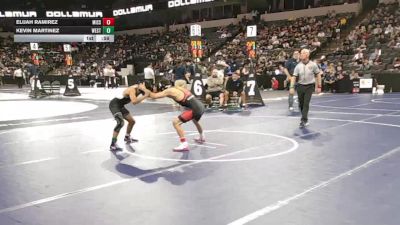 106 lbs Consi Of 16 #1 - Elijah Ramirez, Mission Viejo (SS) vs Kevin Martinez, Western (SS)
