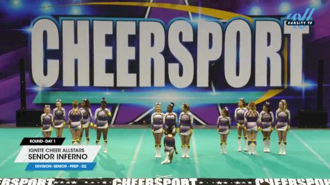 Ignite Cheer Allstars - Senior Inferno [2024 L3.2 Senior - PREP - D2 Day 1] 2024 CHEERSPORT Charlotte Classic