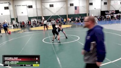 150 lbs Cons. Round 3 - Mitchell May, Holdrege Wrestling Club vs Jace Larchick, The Best Wrestler