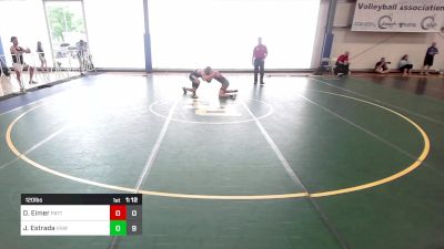 120 lbs Rr Rnd 3 - Dylan Eimer, Patton Trained Red vs Jacob Estrada, VHW