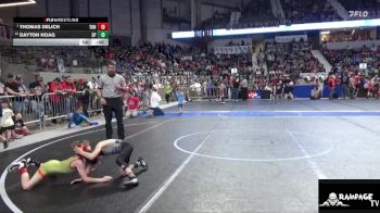 55 lbs Cons. Round 2 - Dayton Hoag, SC Punisher vs Thomas Delich, Tonganoxie