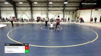 133 lbs Round Of 32 - Brayan Mendez Membreno, Springfield vs Patrick Hughes, New England College