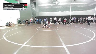 126 lbs Cons. Round 2 - Colson Kipping, Carrollton vs Llyon Truong, Shelton Wrestling Academy