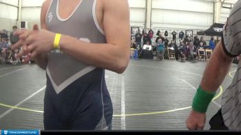 150 lbs Round 1 (4 Team) - Jonathan Ford, Bay City MS vs Austin Wascher, Birch Run MS