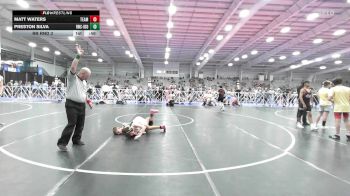 85 lbs Rr Rnd 3 - Matt Waters, Team RJN vs Preston Silva, Ruthless Black