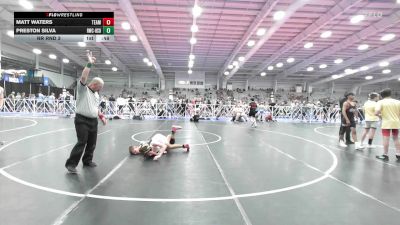 85 lbs Rr Rnd 3 - Matt Waters, Team RJN vs Preston Silva, Ruthless Black