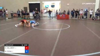 50 kg Consi Of 8 #1 - Carly VALLEROY, Team Missouri vs Nora Ochoa, Team Nevada