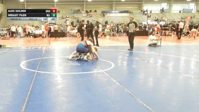 113 lbs Rr Rnd 3 - Alex Golden, Gold Standard Wrestling - HSB vs Wesley Files, Hillbilly Hammers - HSB