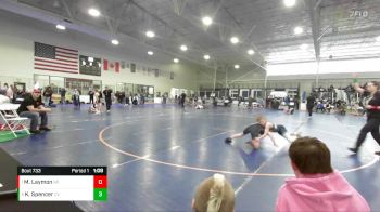 102 lbs Semifinal - Max Laymon, TW Wrestling vs Kc Spencer, Canyon View