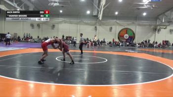 184 lbs Champ. Round 2 - Hunter Moore, Roanoke College vs Jack Birth, Shenandoah University