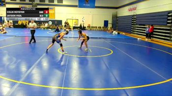 133 lbs Round 2 (6 Team) - Jaydon Vigil, Northeastern Junior College vs Colin Royster, Hawkeye Community College