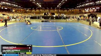 170 lbs Cons. Round 3 - Adrian Castillo, Auburndale Senior vs Calogero Mazzrillo, Mater Lakes Academy