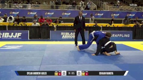 Ishaan Rangta vs Dylan Andrew Ables 2026 Pan Jiu Jitsu IBJJF Championship