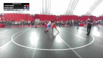 285 lbs 5th Place Match - Alan Hamre, Wisconsin vs Travis Smith, Whitehall Wrestling Club