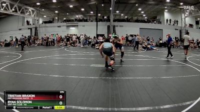 175 lbs Round 6 (8 Team) - Ryan Solomon, Grit Mat Club vs Tristian Braxon, Mat Assassins White