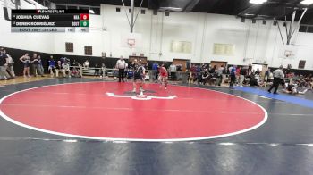 126 lbs Consi Of 8 #1 - Joshua Cuevas, Norwich Free Academy vs Derek Rodriguez, Southington