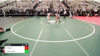 157-A lbs Quarterfinal - Rick Rappo, Central Bucks K-8 vs Selvin Maldonado, Elmira College