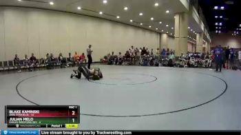 152 lbs Round 8 (10 Team) - Blake Kaminski, Ohio Titan Blue vs Julian Melo, Eagles Wrestling Dev