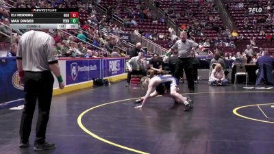 114 lbs Consi 5 - Eli Herring, Bishop McCort vs Max Dinges, Penns Valley