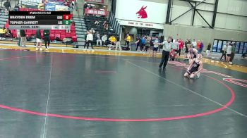 149 lbs Cons. Semi - Topher Garrett, Carl Albert vs Brayden Deem, Indianapolis